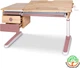 Дитячий стіл Mealux Oxford Wood PN с ящиком (BD-920 Wood PN с ящиком) - зображення 2
