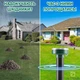 Відлякувач гризунів Ультразвуковий Solar Rodent Repeller Темно-зелений від кротів акумуляторний змій на сонячних батареях - зображення 2