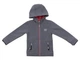 Демисезонная куртка SOFTSHELL NANO F18M1401-DkGrayMix серый 150 - 158 см (F18M1401-DkGrayMix-14) - изображение 1