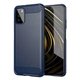 Чохол Carbon для Xiaomi Poco M3 бампер оригінальний Blue - зображення 1