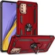 Чехол Shield для Motorola Moto G9 Plus бампер противоударный с подставкой Red - изображение 1