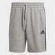 Шорти Adidas M 3S Ft Sho GK9599 L Medium Grey Heather (4064044977137) - зображення 3