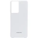 Чехол Epik Silicone Cover AA для Samsung Galaxy S21 Ultra Белый / White - изображение 1