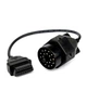 OBD2 переходники Переходник OBD II - BMW 20 pin. Кабель для компьютерной диагностики авто марки БМВ с круглым разъемом - изображение 3