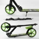 Самокат Складной 21478 Best Scooter Wolf С Подножкой И Амортизатором - изображение 4