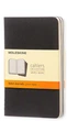 Набір зошитів Moleskine Cahier кишеньковий 9 х 14 см в лінію чорний - изображение 1