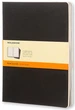 Набір зошитів Moleskine Cahier великий 19 х 25 см в лінію чорний - изображение 1