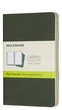 Набір зошитів Moleskine Cahier кишеньковий 9 х 14 см нелінований зелений - зображення 1