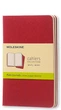 Набір зошитів Moleskine Cahier кишеньковий 9 х 14 см нелінований бордо - изображение 1
