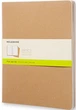 Набір зошитів Moleskine Cahier XXL 21,6 х 27,9 см нелінований бежевий - изображение 1