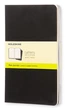 Набір зошитів Moleskine Cahier середній 13 х 21 см нелінований чорний - изображение 1