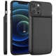 Чохол акумулятор iBattery для iPhone 12 Pro Max 4800 mAh black - зображення 9