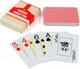 Карти гральні Duke Texas Hold'em, пластик, 54 листа 9.3х6.6х1.8 см Червоні (DN30766RED) - зображення 3