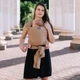 Слінг-шарф Love & Carry Мигдаль (LC424) Трикотажний - изображение 4