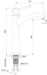 Смеситель-кран для раковины IMPRESE Podzima Zrala ZMK011701011 - изображение 2