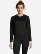Лонгслив длинный женский Sol's Sporty Lsl Women 02072312 L Черный (3660731281498) - изображение 1