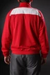 Кофта тренировочная Macron Nile 3XS Red - изображение 4
