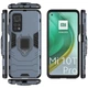 Ударопрочный чехол Transformer Ring for Magnet для Xiaomi Mi 10T / Mi 10T Pro Серый / Metal slate Без бренда - изображение 1