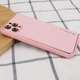 Кожаный чехол Xshield для Apple iPhone 12 Pro Max (6.7") Розовый / Pink Без бренда - изображение 2