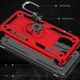 Ударопрочный чехол Serge Ring for Magnet для Xiaomi Poco X3 NFC / Poco X3 Pro Красный Без бренда - изображение 6