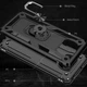 Ударопрочный чехол Serge Ring for Magnet для Xiaomi Poco X3 NFC / Poco X3 Pro Черный Без бренда - изображение 3