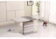 Стол обеденный раскладной в гостиную, кухню Houston MINI 70х110(+40) стекло + МДФ/нержавеющая сталь + МДФ мокко матовый Евродом - изображение 1
