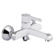 Смеситель для ванны Qtap Grand (c душевым гарнитуром) QTGRAWCR006 Chrome/White - изображение 3