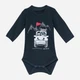 Детское боди для новорожденных мальчиков Name It NAM83101 68 см Синее (2000000320724) - изображение 1