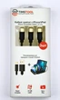 Кабель Timstool USB to Lightning 0.21 м 3 шт Black (DC21-LT-BL) - изображение 3
