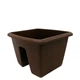 Горшок для поручней Prosperplast Respana-29 9 л коричневый (DREB290-R222) - изображение 1