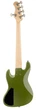 Бас-гітара SADOWSKY MetroExpress 21-Fret Hybrid P/J Bass, Maple, 5-String (Solid Sage Green Metallic Satin) - зображення 2