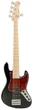 Бас-гітара SADOWSKY MetroExpress 21-Fret Hybrid P/J Bass, Maple, 5-String (Solid Black High Polish) - зображення 1