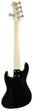 Бас-гітара SADOWSKY MetroExpress 21-Fret Hybrid P/J Bass, Maple, 5-String (Solid Black High Polish) - зображення 2