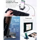 Док-Станція підставка BASEUS Mate Docking Type-C Mobile Phone Intelligent HUB Docking Station для телефону планшета Samsung / Xiaomi / Huawei 7in1 (CAHUB-AT01) - зображення 6