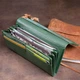 Женский кожаный кошелек ST Leather 19240 Зеленый - изображение 6
