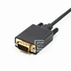 Кабель Ewell Mini DisplayPort to VGA M/M, 3.0 метри, чорний (EW716) - зображення 2