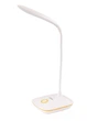 Лампа настільна гнучка MASTERTOOL 125х100х350 мм COB LED USB/3xAA ABS 94-0814 - зображення 1