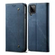 Чехол-книжка с кармашками UniCase Jeans Wallet для Samsung Galaxy A12 (A125) / A12 Nacho (A127) / M12 (M127) - Blue - изображение 7