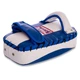 Макивара прямая кожаная тай-пэд Twins Special 6635 размер 18x31x7см Blue-White - изображение 4