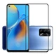 Захисне скло LUX для Oppo A95 Full Сover чорний 0,3 мм в упаковці - зображення 1