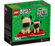 Конструктор LEGO Brick Headz Німецька вівчарка та цуценя (40440) - зображення 4