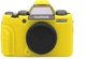 Захисний силіконовий чохол для фотокамери FujiFilm X-T100 - жовтий - зображення 2