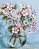 Картина за номерами ArtStory "Квіти сакури" 40*50см - зображення 1
