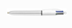 Ручка Bic Colours Shine Silver 4 in 1 серебряная (bc982873) - изображение 1