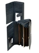Женский кожаный кошелек с визитницей dr.Bond HMLW46 dark-blue - изображение 2