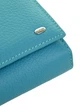 Женский кожаный кошелек с визитницей dr.Bond HMLW46 l-blue - изображение 3