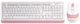 Клавиатура и мышь A4Tech FG1010 беспроводные White/Pink - изображение 1