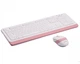 Клавиатура и мышь A4Tech FG1010 беспроводные White/Pink - изображение 2