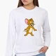 Свитшот женский Том и Джерри (Tom and Jerry) (8771-1958) Белый L - изображение 1