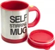 Кружка-мешалка Self Stirring Mug Pro 350 мл Красная - изображение 3